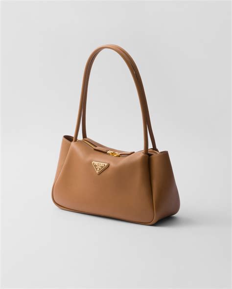 prada 1ba444|Caramel Medium Leather Handbag .